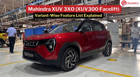 xuv 300 variants explained|2021 Mahindra XUV300 Petrol Variants Explained .